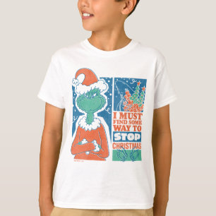 The Grinch   Stop Christmas Vintage Graphic T-Shirt