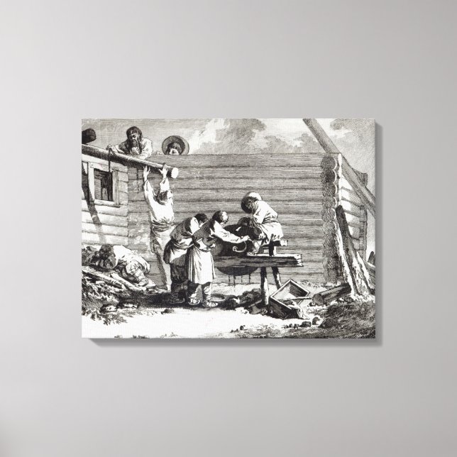 The Grinder Canvas Print (Front)