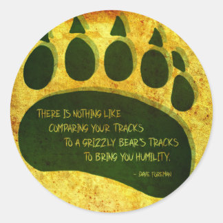 The Grizzly's Gift Classic Round Sticker