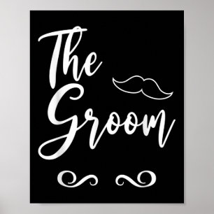 The Groom & Bride Wedding Matching Poster