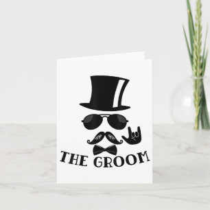 The Groom Bachelor Party Groomsmen Gifts _1 Card