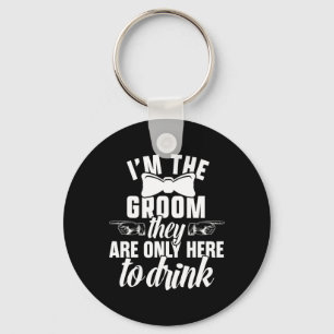 The Groom Bachelor Supplies Party Wedding 1 Keychain
