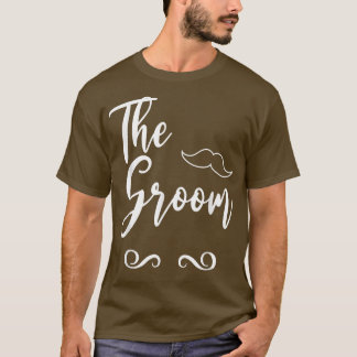 The Groom & Bride Wedding Matching T-Shirt