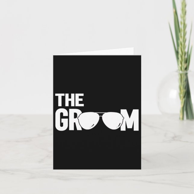 The Groom  Card (Front)