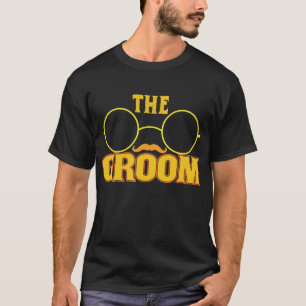 The Groom Cool Shades Funny Bachelor Part  T-Shirt