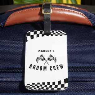 The Groom Crew  Bachelor Party Luggage Tag