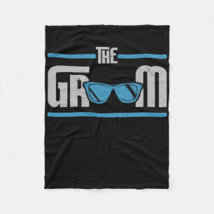The Groom Engage Marriage Stag Party Bachelor Part Fleece Blanket
