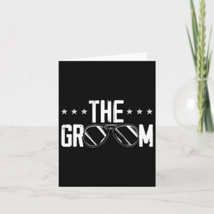 The Groom Fiancee Stag Night Wedding Bachelor Part Card