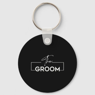 The Groom I Do Crew Bachelor Wedding Party Matchin Keychain