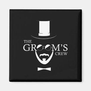 The Groom´s Crew Wedding Magnet