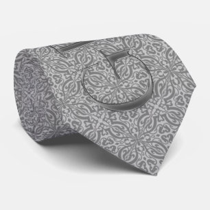the Groom Silver Wedding Necktie