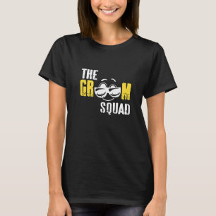 The Groom Squad Retro Funny Bachelor Party T-Shirt