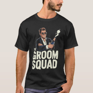 The Groom Squad Sunglasses Wedding Bachelor Party T-Shirt