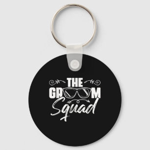 The Groom Squad Sungles Wedding Bachelor Party Gro Keychain