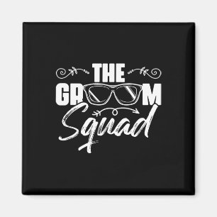 The Groom Squad Sungles Wedding Bachelor Party Gro Magnet