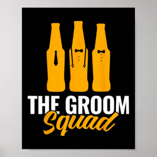 The Groom Squad Sungles Wedding Bachelor Party Gro Poster