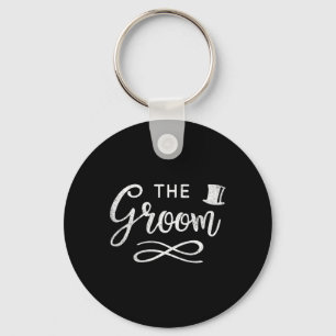 The Groom Stag Party Retro Wedding Day Accessory G Keychain