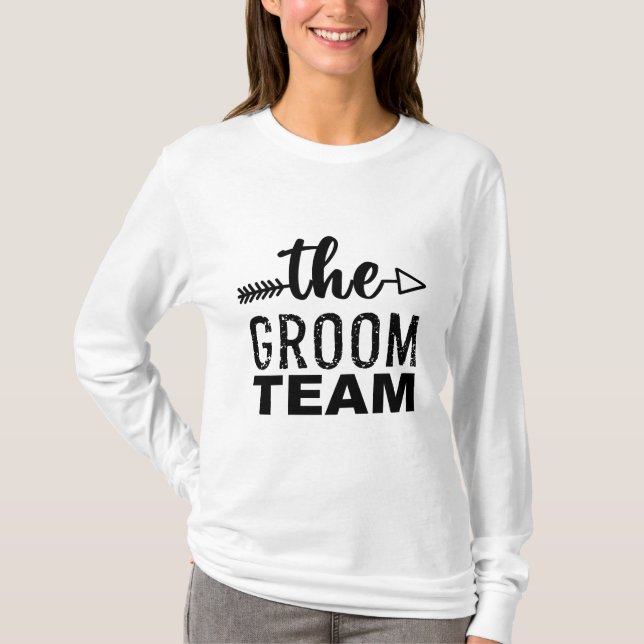 The Groom Team T-Shirt (Front)