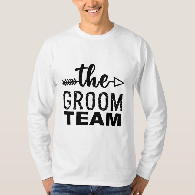 The Groom Team T-Shirt (Front)