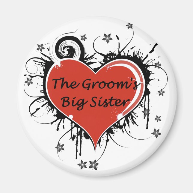 The Groom's Big Sister Magnet (Front)