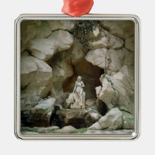 The Grotto of the Laiterie de la Reine Metal Ornament