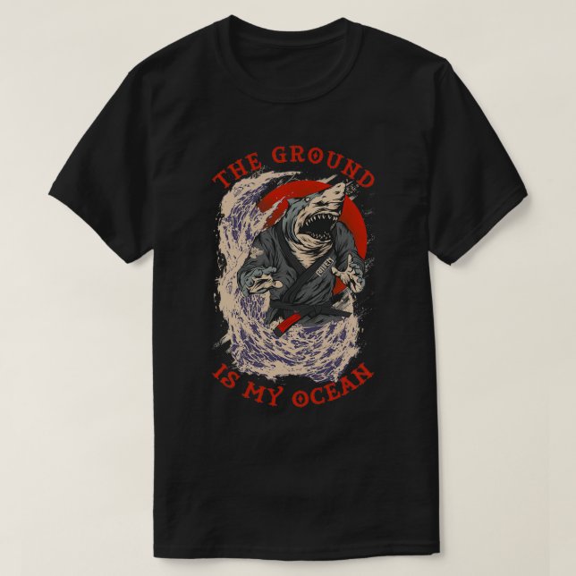 The Ground Is My Ocean 1 T-Shirt (Design Front)