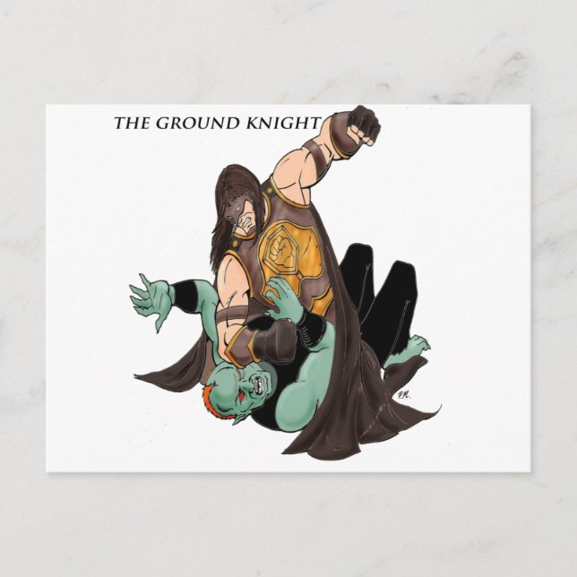 The Ground Knight Postcard (Front)