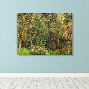The Grove by Vincent van Gogh Canvas Print