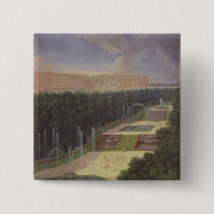 The Groves of Versailles 2 Inch Square Button