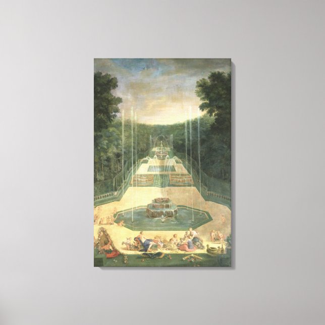 The Groves of Versailles Canvas Print (Front)