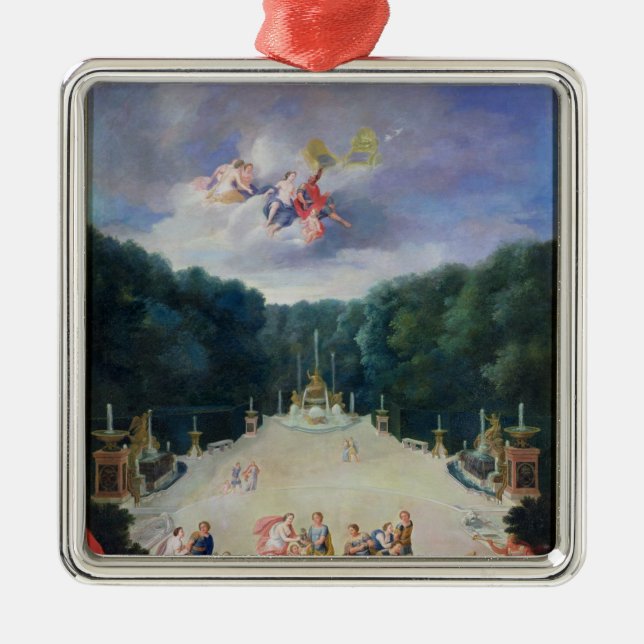 The Groves of Versailles Metal Ornament (Front)