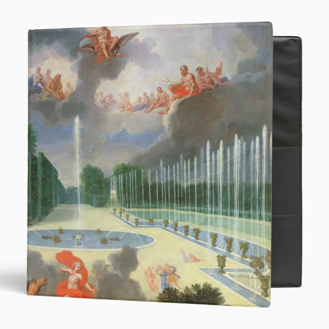 The Groves of Versailles. View of Dragon Pool Binder (Front/Inside)