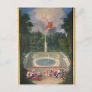 The Groves of Versailles with Mars Postcard