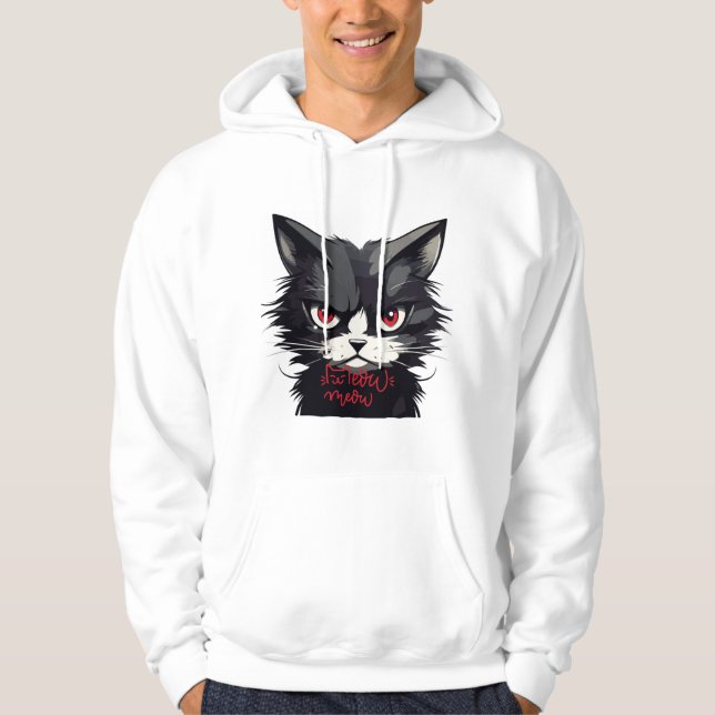 "The Growling Kitty" Hoodie (Front)