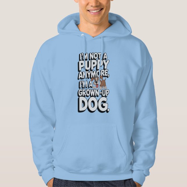 The Grown-Up Dog's Journey Hoodie (Front)