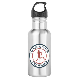 The Growth Is In The Grind Running 532 Ml Water Bottle