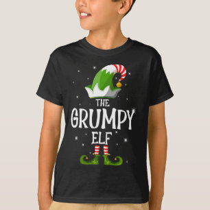 The Grumpy Elf Family Matching Christmas T-Shirt