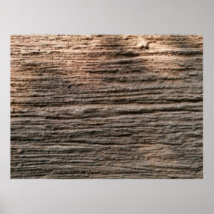 The grunged rusty on the wall isolated. Rust metal Poster