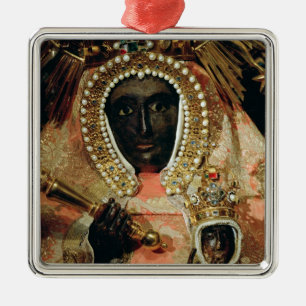 The Guadalupe Madonna Metal Ornament