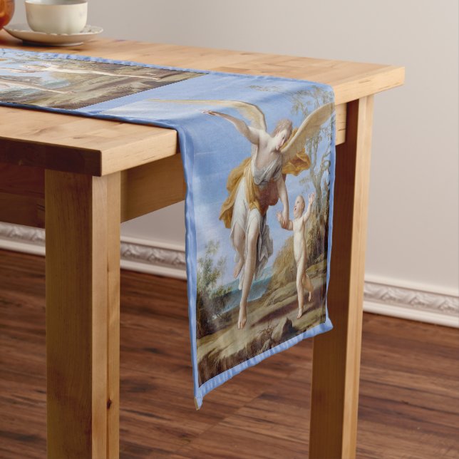 "The Guardian Angel" table runner (In Situ)