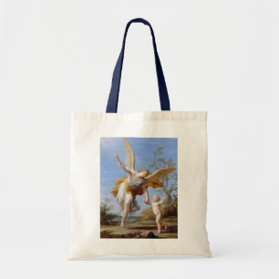 "The Guardian Angel" tote bags