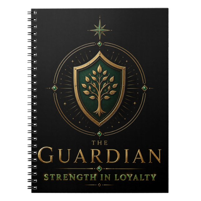 The Guardian Archetype Self-Discovery Notebook (Front)