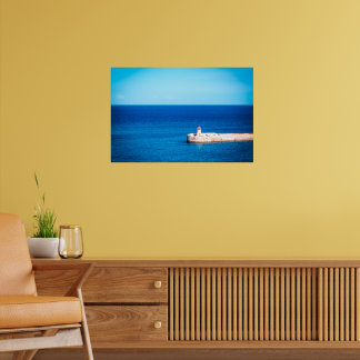 The Guardian of the Grand Harbour: Valletta Breakw Poster