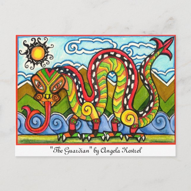 The Guardian Postcard (Front)