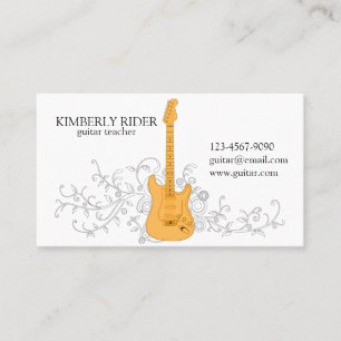 The Guitar Business Card