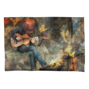 The Guitar Man Pillowcase