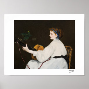 The Guitar Player by Édouard Manet Poster