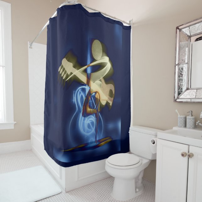 The Guitar Player, popular design (In Situ)