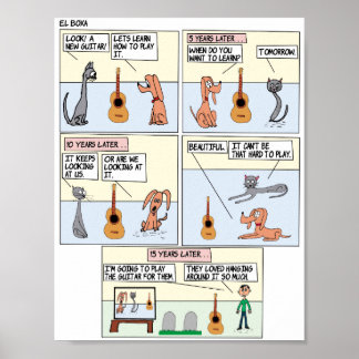 The Guitar Poster