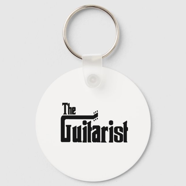 The Guitarist Keychain (Front)